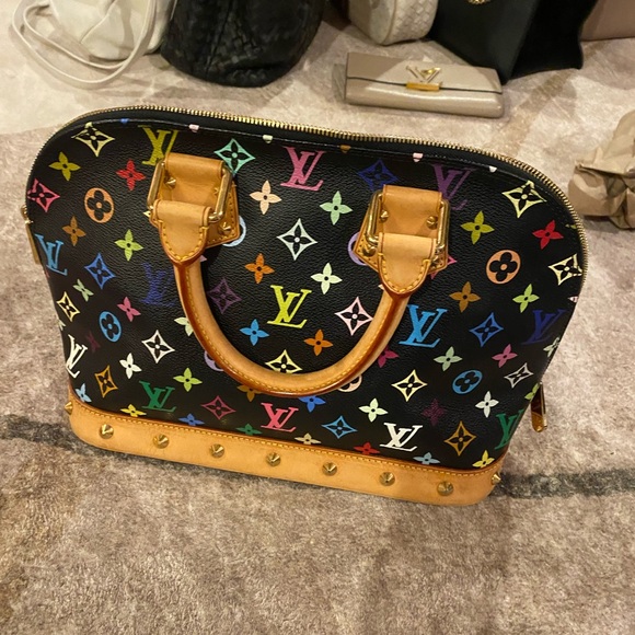 Louis Vuitton Black Murakami Multicolor PM bag - Picture 1 of 8